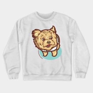 The Life of Toby the Yorkie Crewneck Sweatshirt